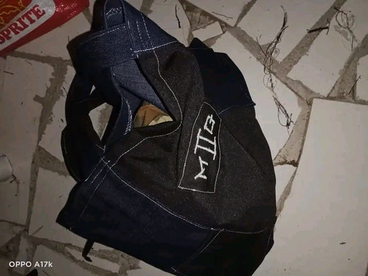 M2G denim bag