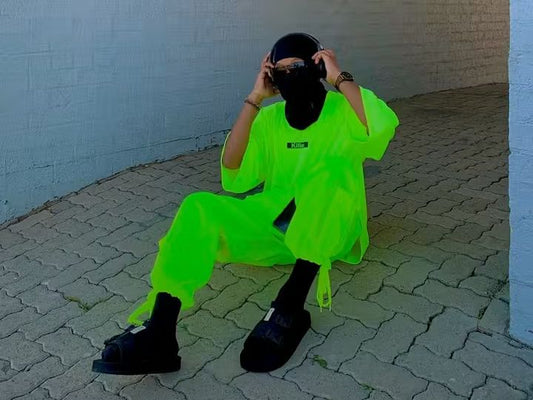 killer lime two piece